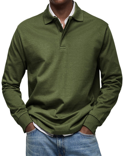 Max | Luxe lange mouwen polo