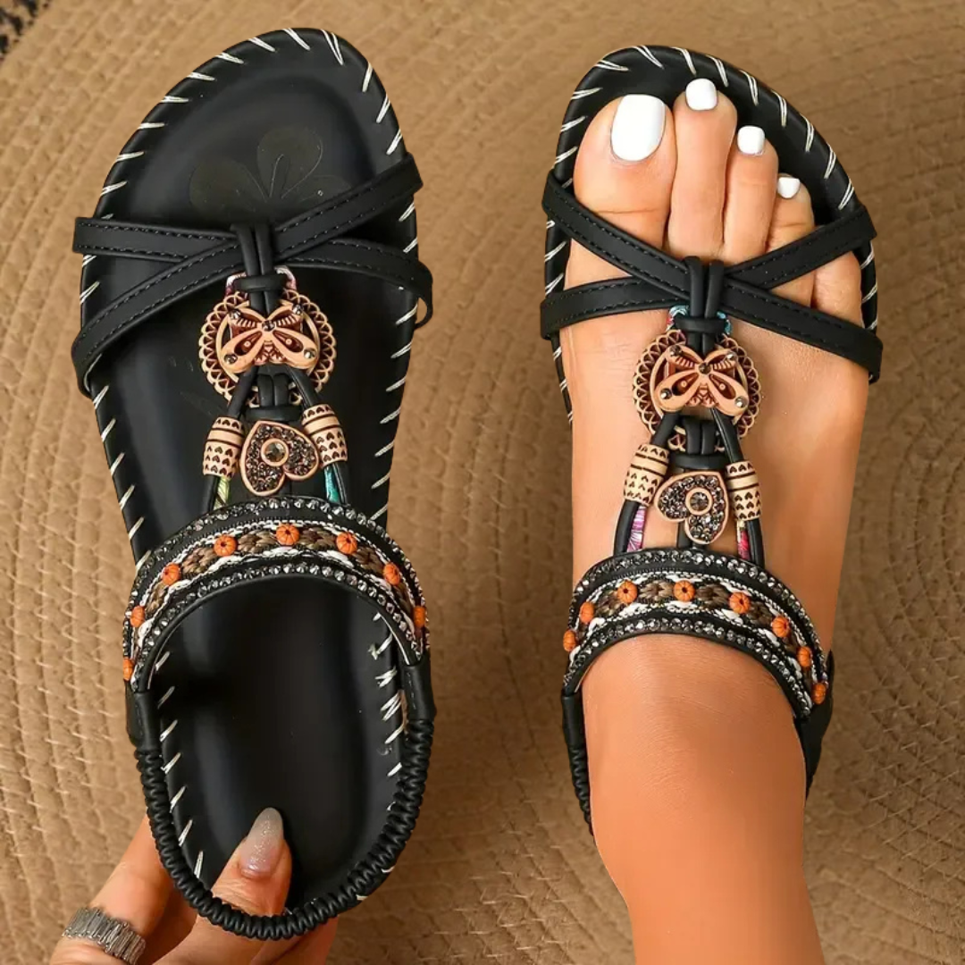 Patricia - Orthopedische sandalen voor Hielspoor, Brede Voeten & Artrose