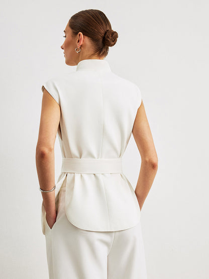 Peplum Top met Riem