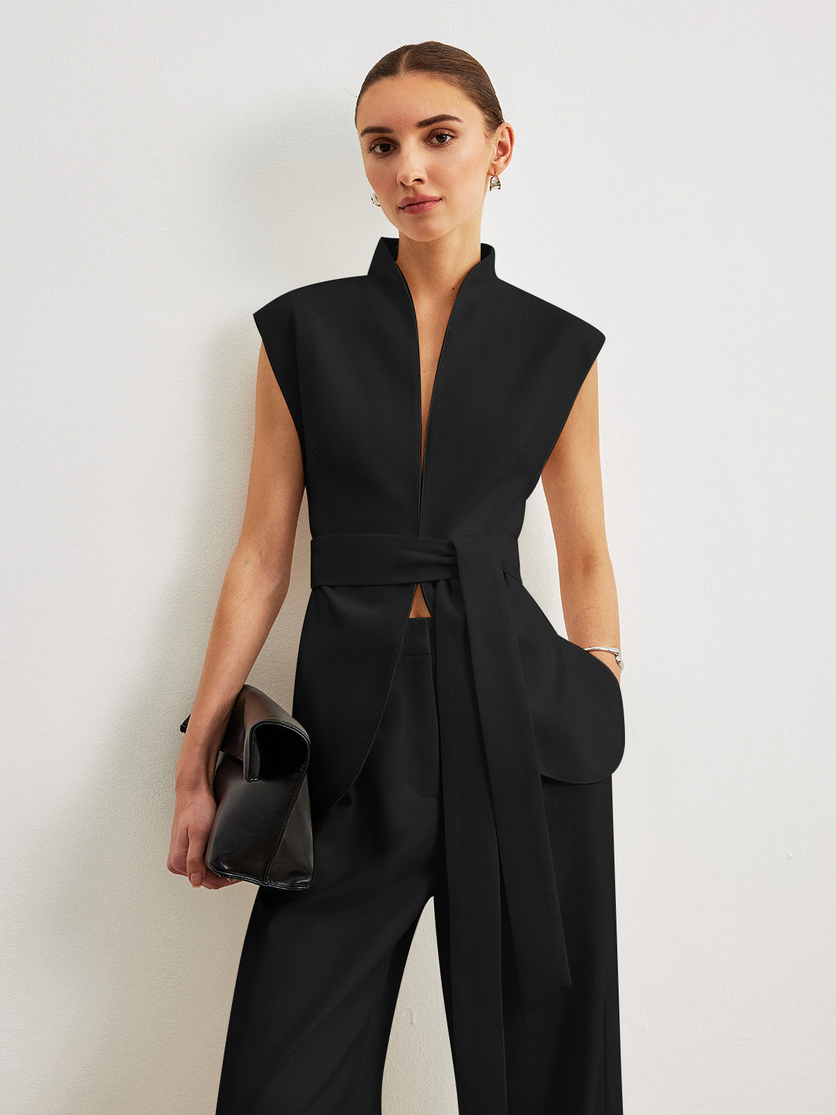 Peplum Top met Riem