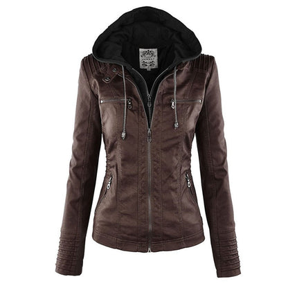 Katrine - Leren Herfst Jas