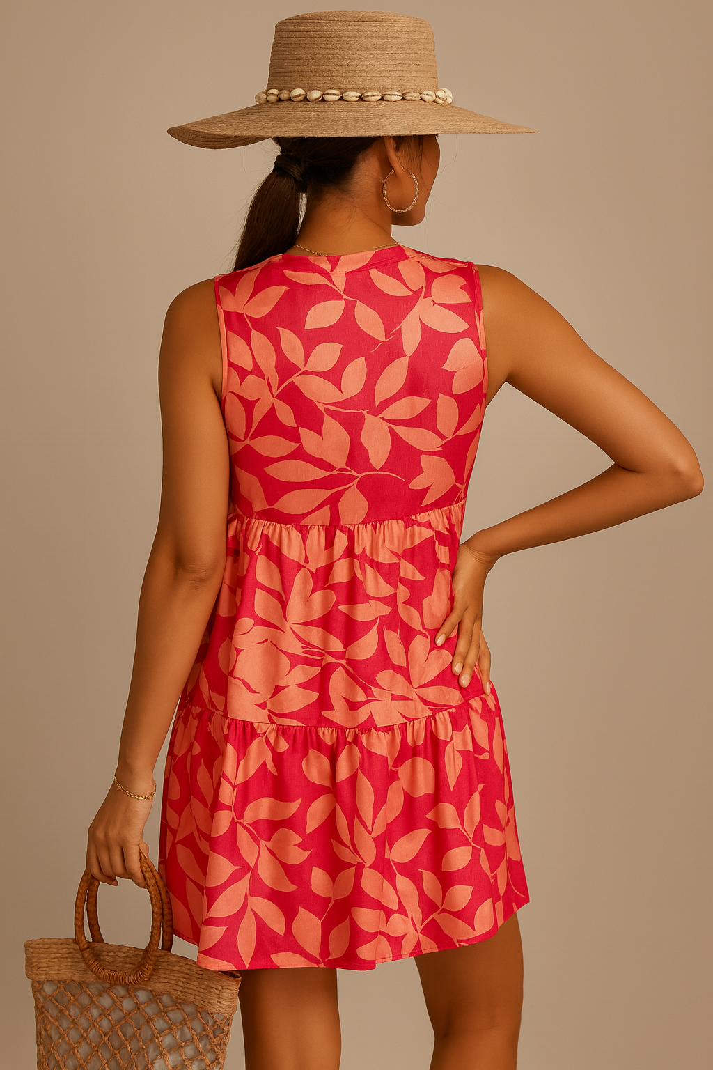Laure – A-lijn Jurk Tropical Breeze