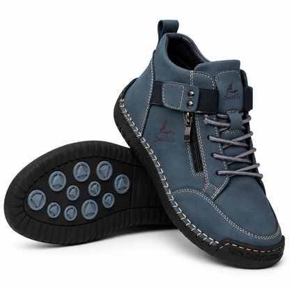 Van Veen Orthopedische Sneaker met Rits — Breed & Comfortabel