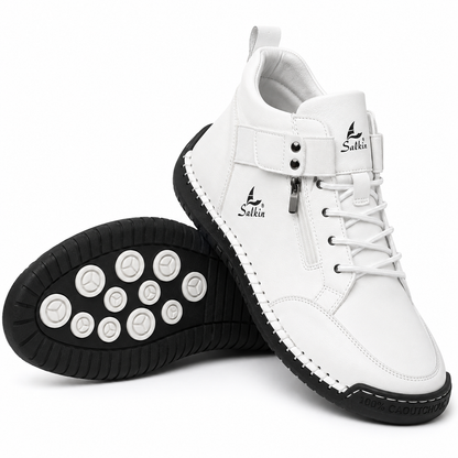 Van Veen Orthopedische Sneaker met Rits — Breed & Comfortabel