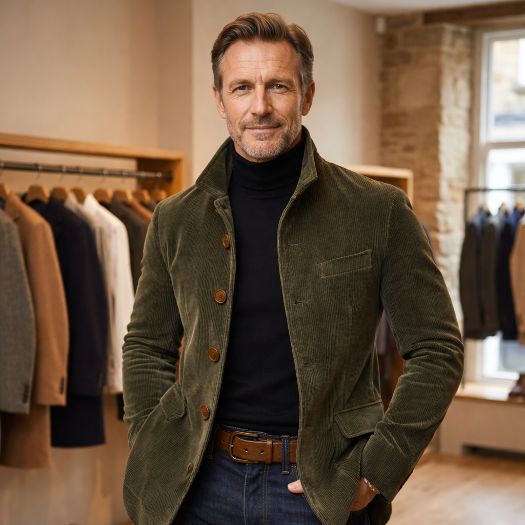 Carter™ | Elegante vintage-geïnspireerde jas voor heren