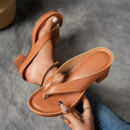 Orthopedische Slipper met Antislip - Hak ( Tijdelijk 1+1 Gratis )