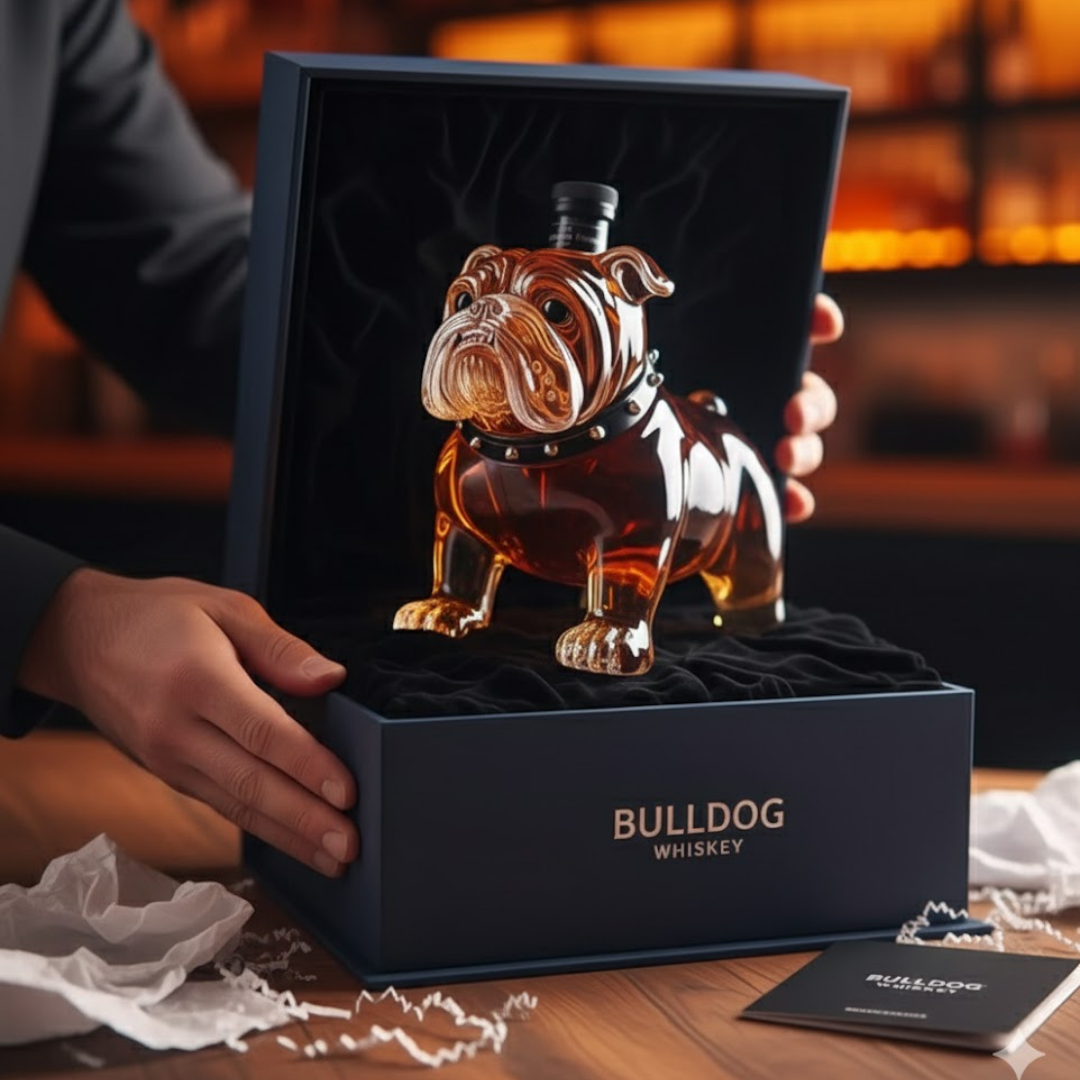 Whisky Karaf - Bulldog Editie
