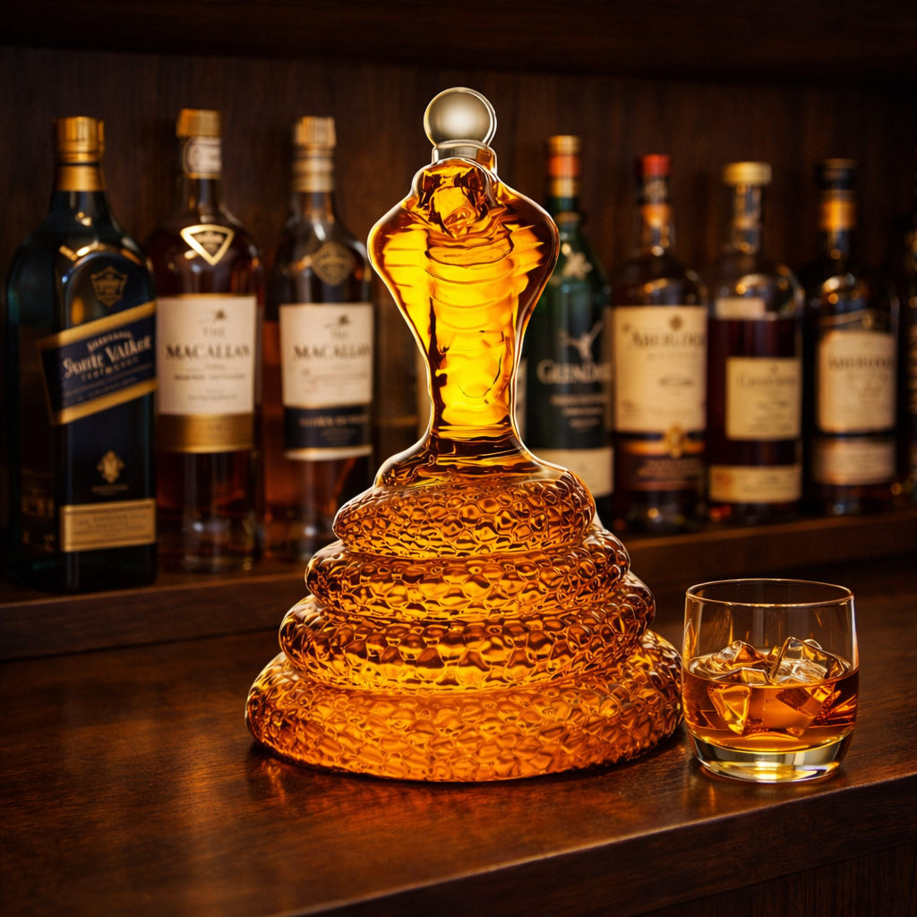 Whisky Karaf - Cobra Editie