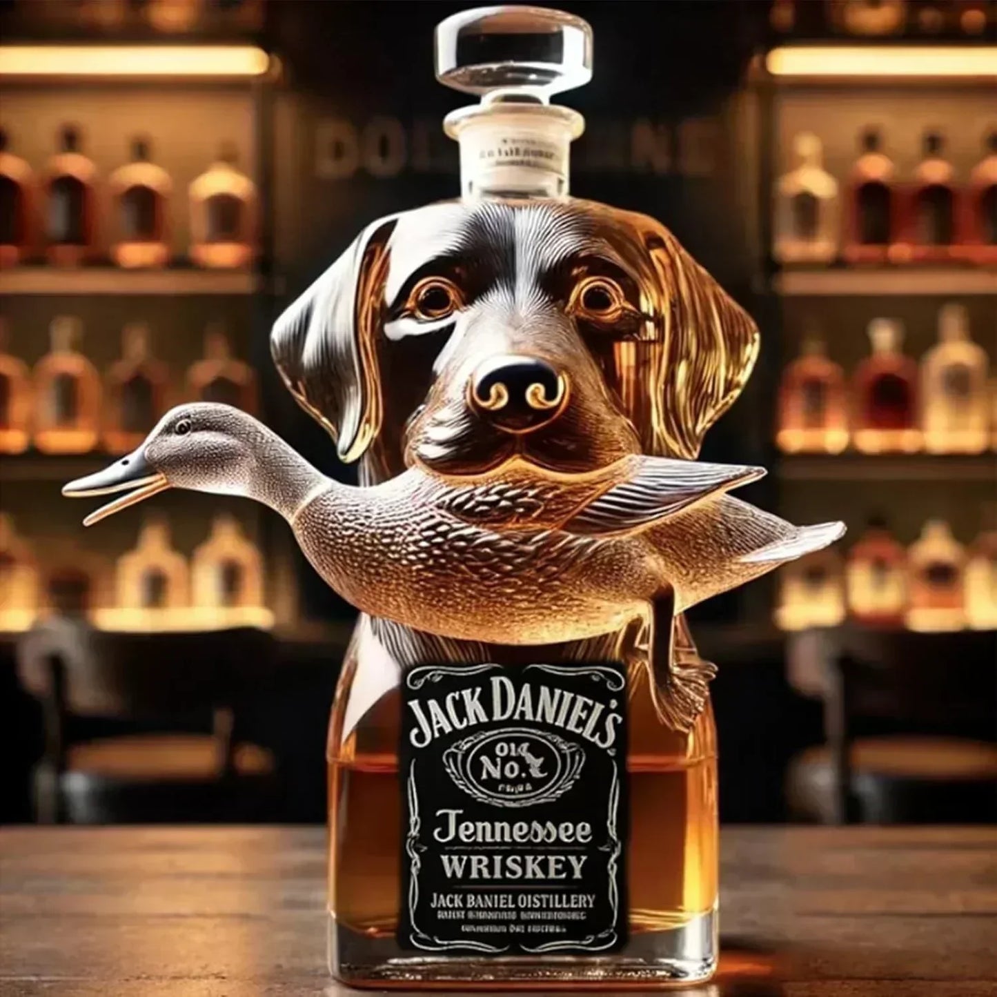 Whisky Karaf - Eend Silvester Editie