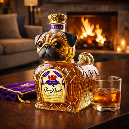 Whisky Karaf - Franse Bulldog Editie