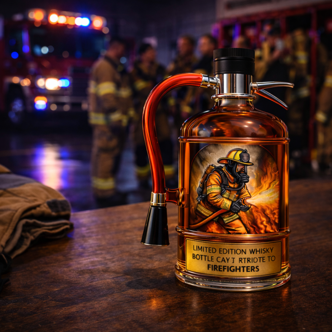 Whisky Karaf - Brandblusser Editie