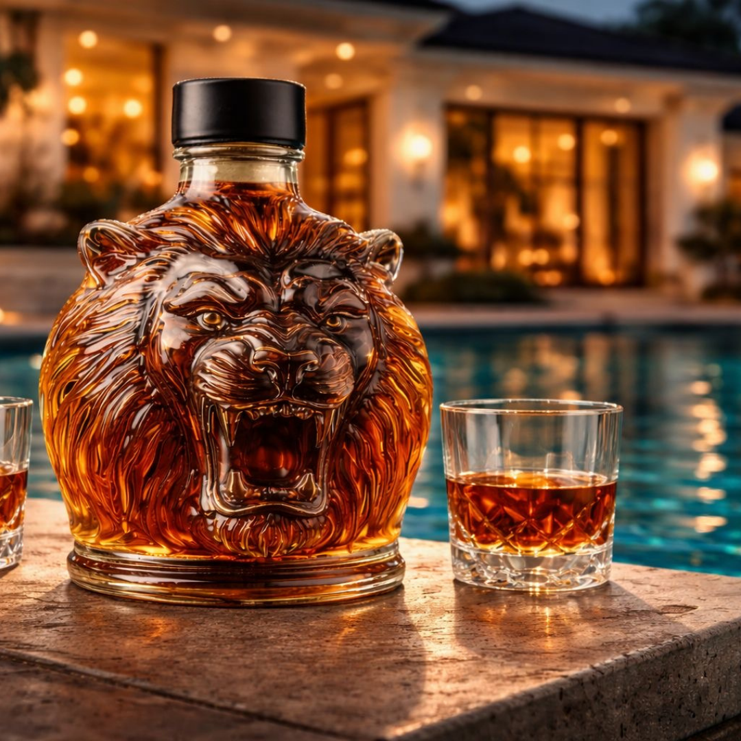 Whisky Karaf - Leeuwen Editie