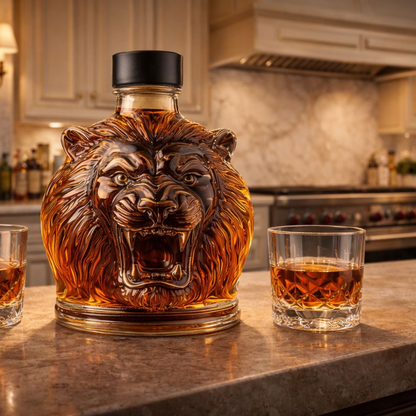 Whisky Karaf - Leeuwen Editie