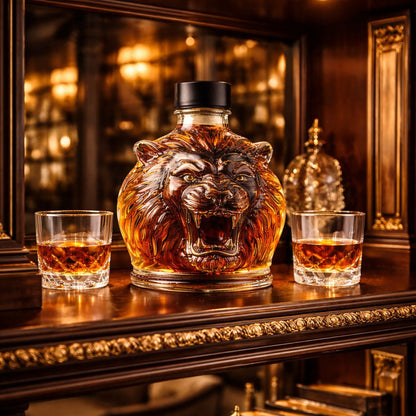 Whisky Karaf - Leeuwen Editie