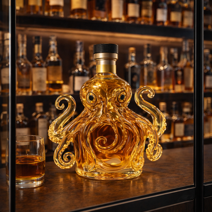 Whisky Karaf - Octopus Editie
