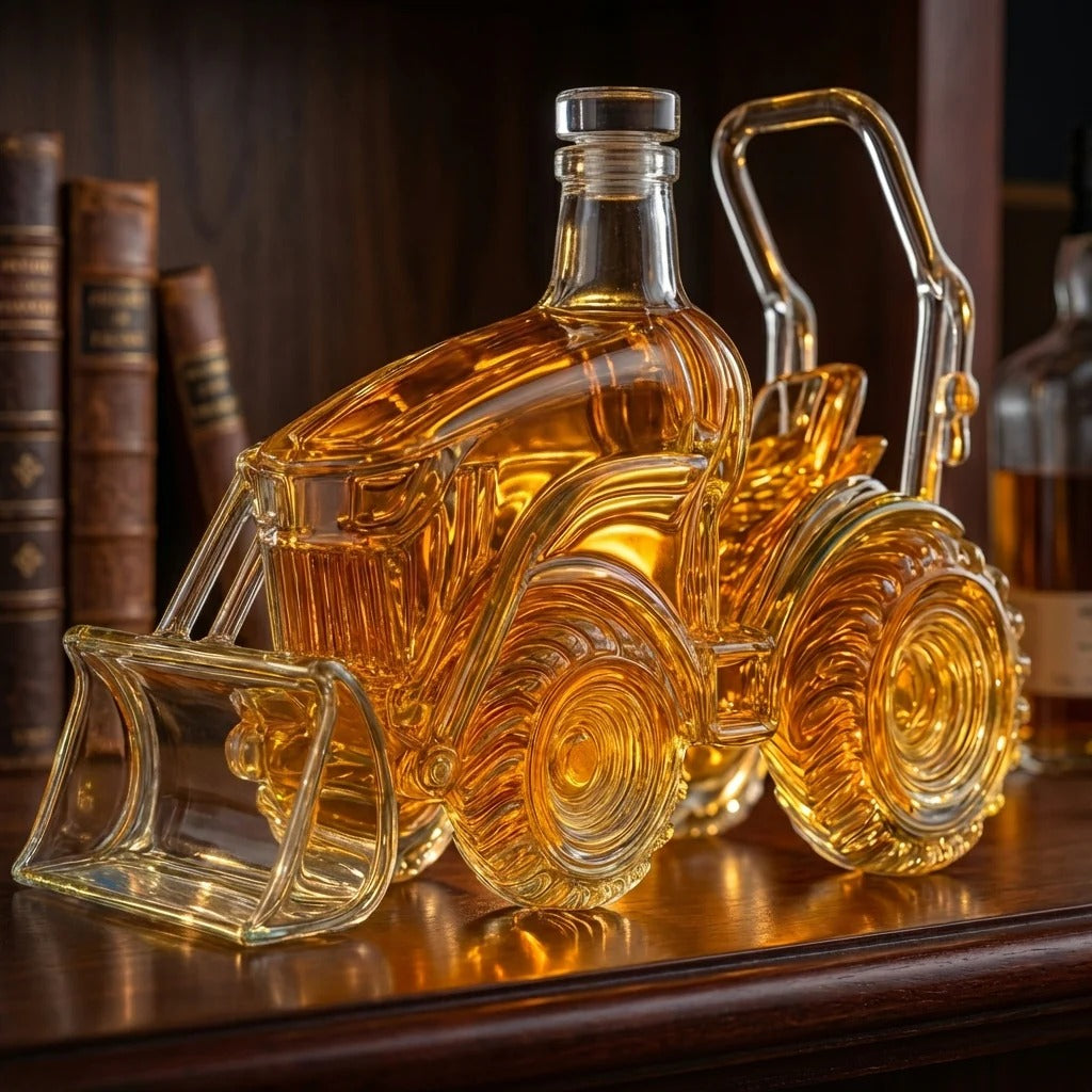 Whisky Karaf - Tractor Editie