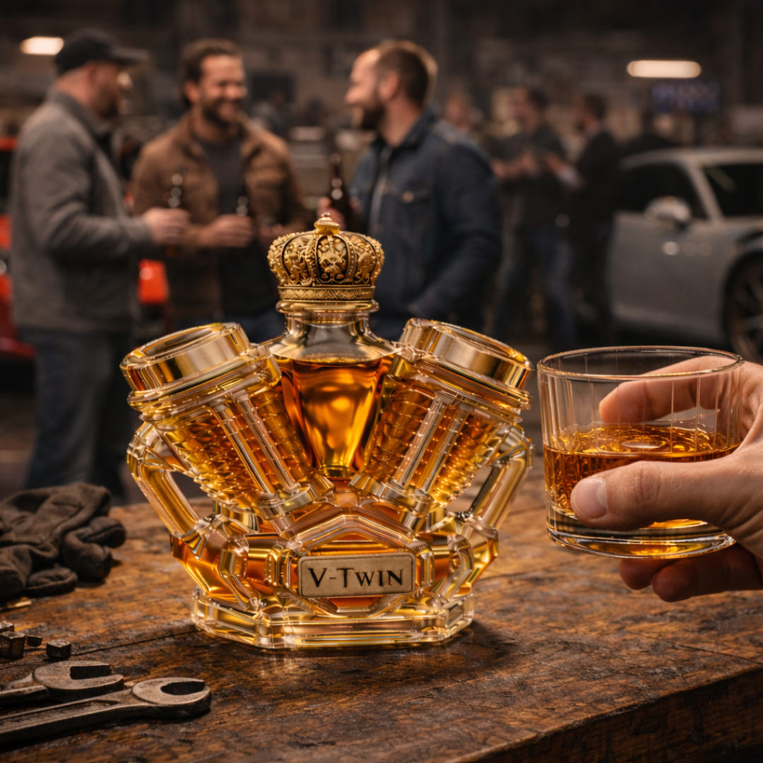 Karaf voor whisky - Editie V8