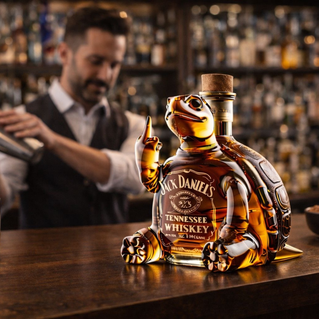 Whisky Karaf - Schildpad Editie