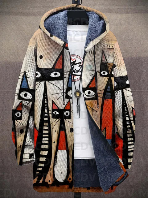 Kiara| Luxe, artistiek geïnspireerd vest