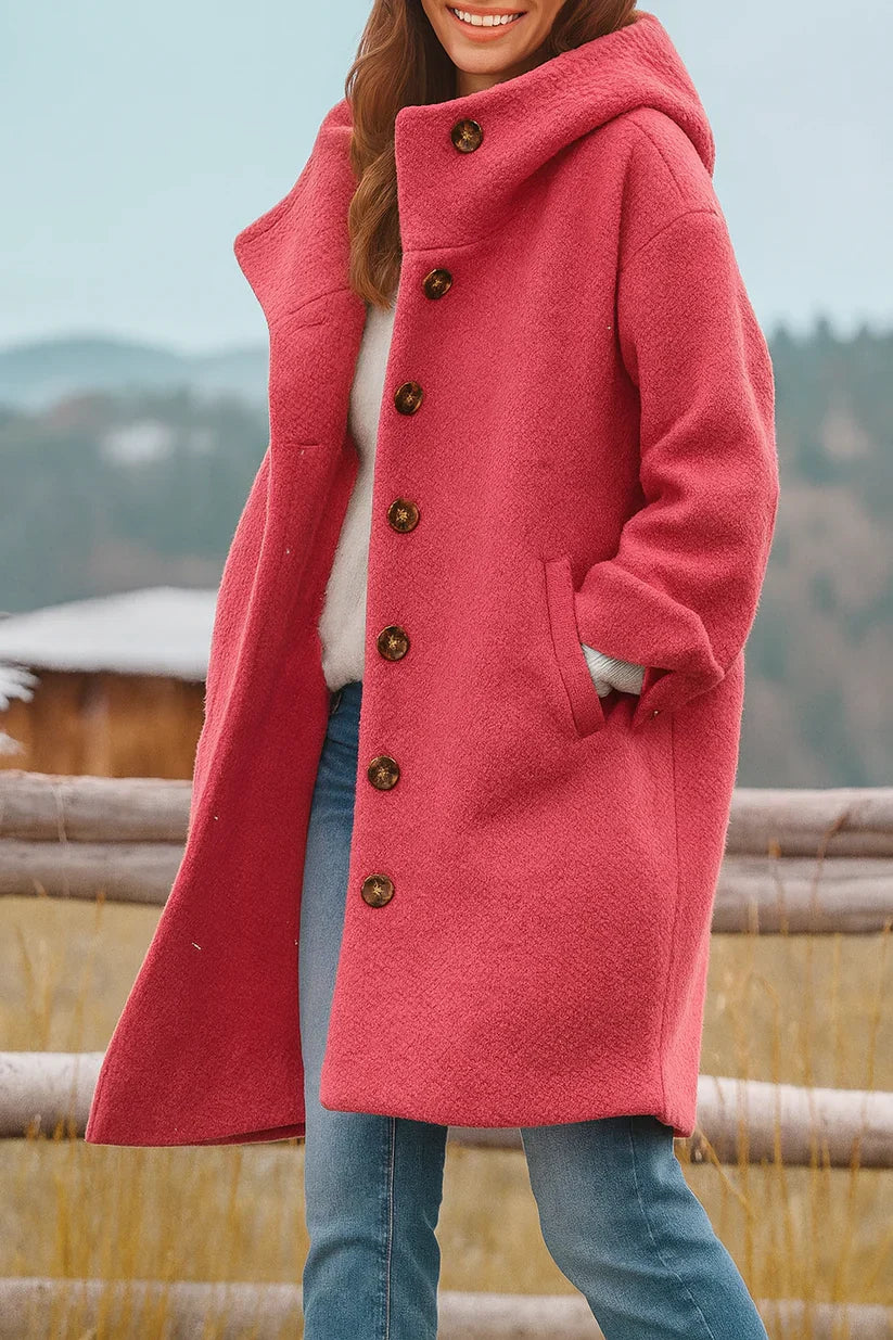 Freja – comfortabele, halflange jas