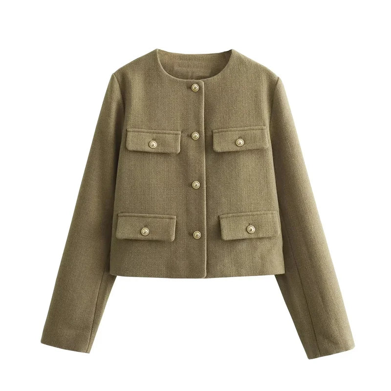 MUJER Cropped Jas