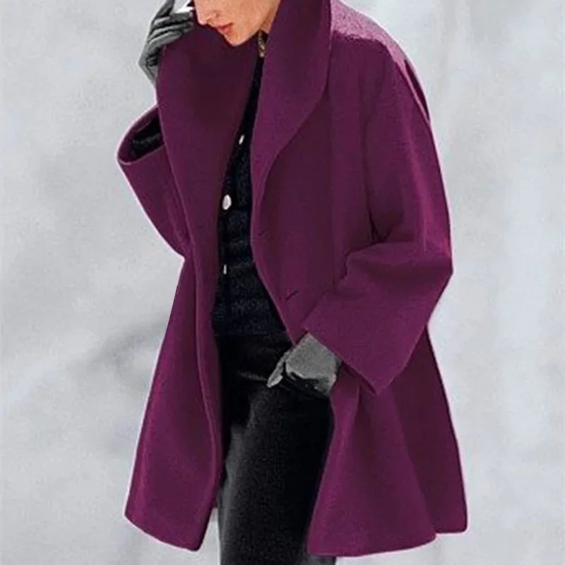 Lovas | Luxe wollen cape