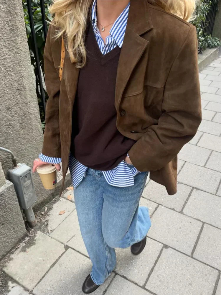 Lovas  | Korte Bruine Jas