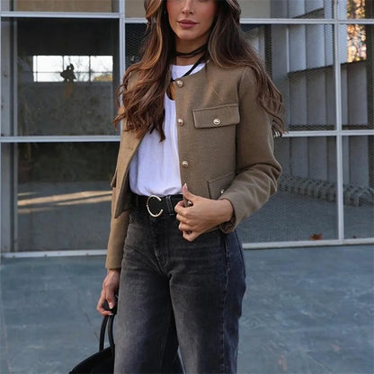 MUJER Cropped Jas