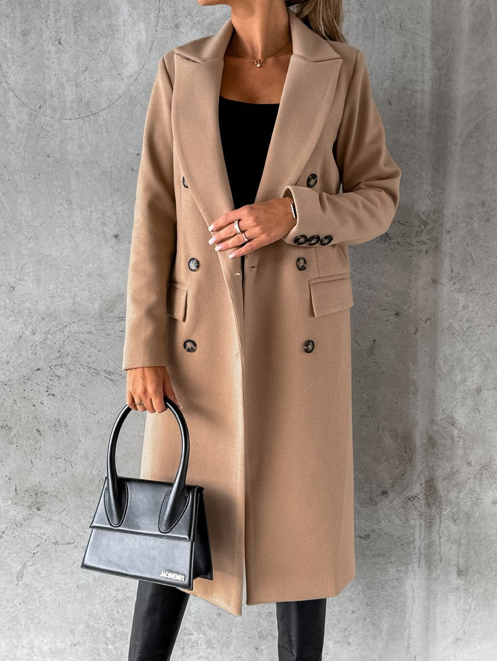 Lovas  | Klassiek Elegante Lange Mantel