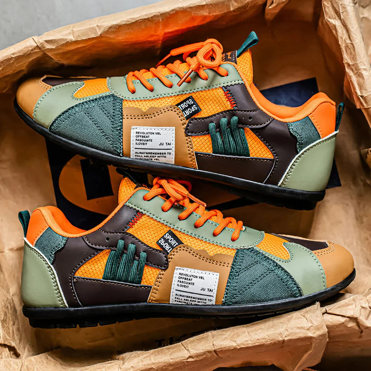 Claude™ – Retro-stijl Sneakers voor Ultiem Comfort