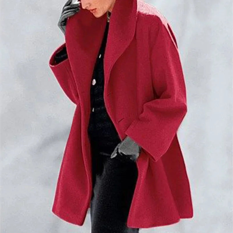 Lovas | Luxe wollen cape