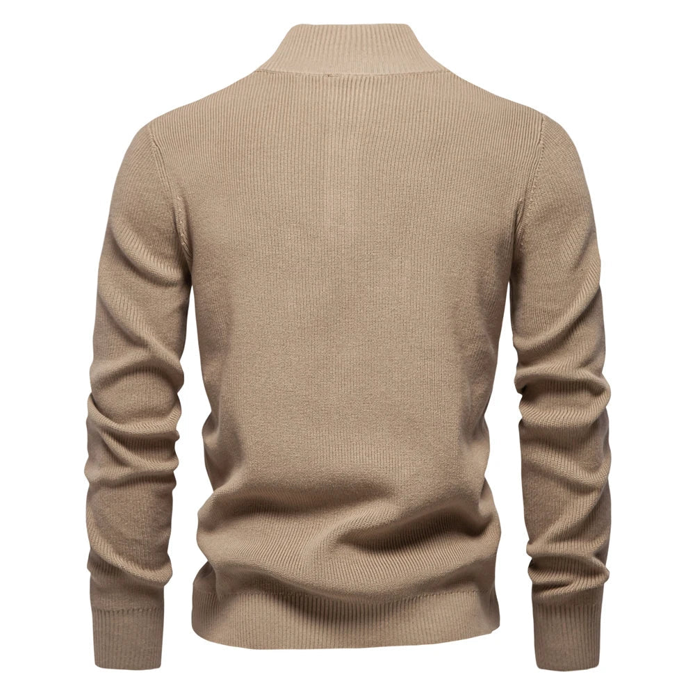 Lovas | Heren Sweater Met Knoopdesign