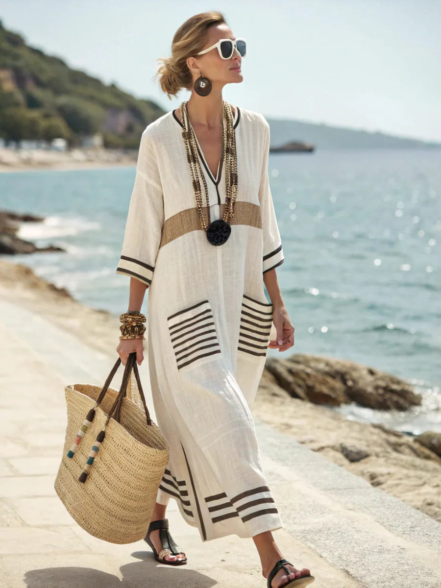 Angela | Lange Zomer Maxi Jurk