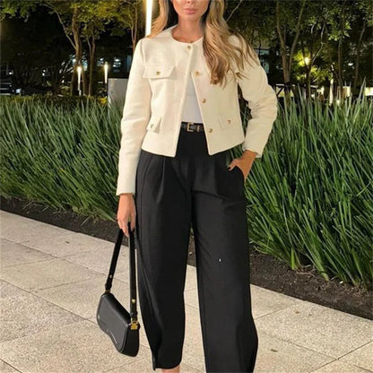 MUJER Cropped Jas