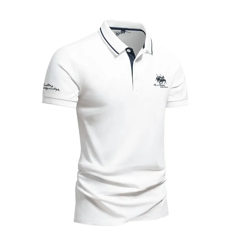 Lovas | Luxe Lichte Polo voor Heren
