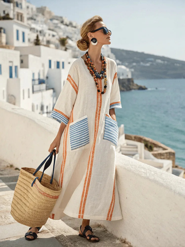 Angela | Lange Zomer Maxi Jurk