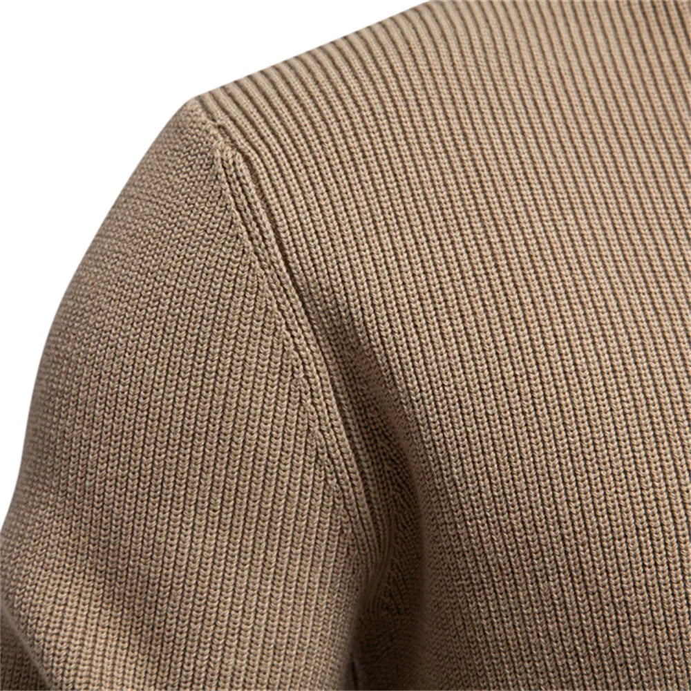 Lovas | Heren Sweater Met Knoopdesign