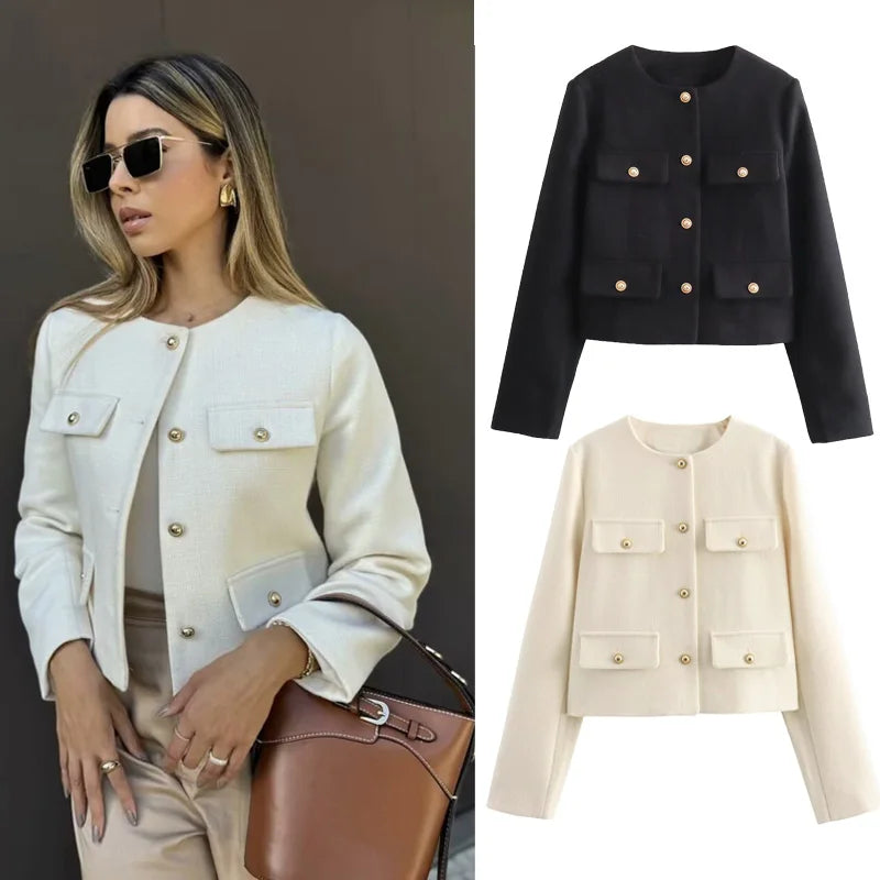 MUJER Cropped Jas