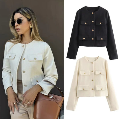 MUJER Cropped Jas