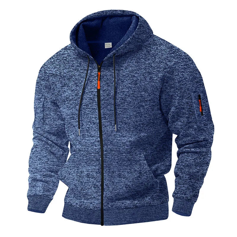 Stijnor™ | Men's Full Zip Hoodie for Everyday Warmth and Outdoor Use