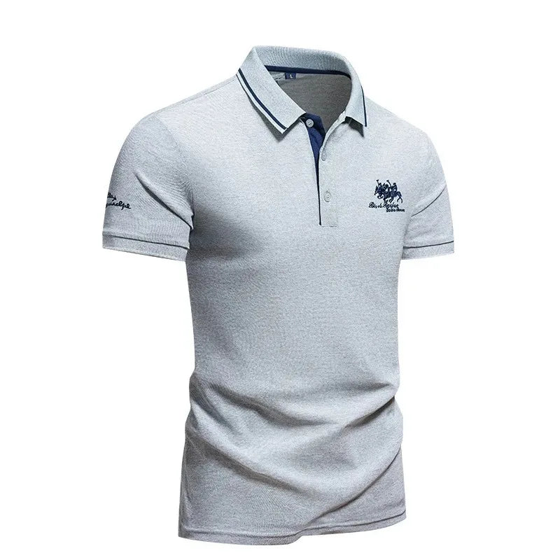 Lovas | Luxe Lichte Polo voor Heren