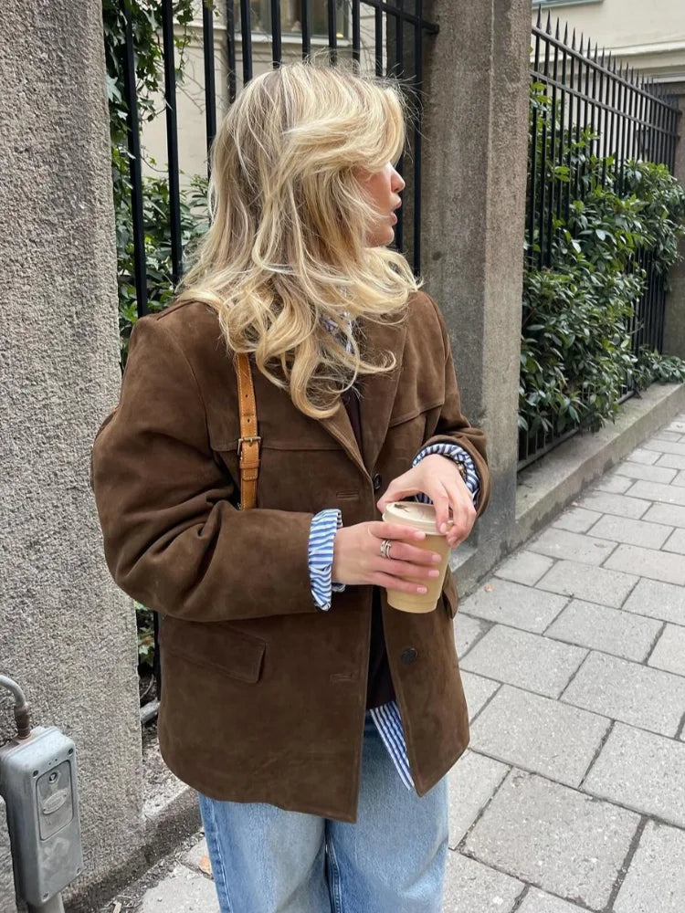 Lovas  | Korte Bruine Jas