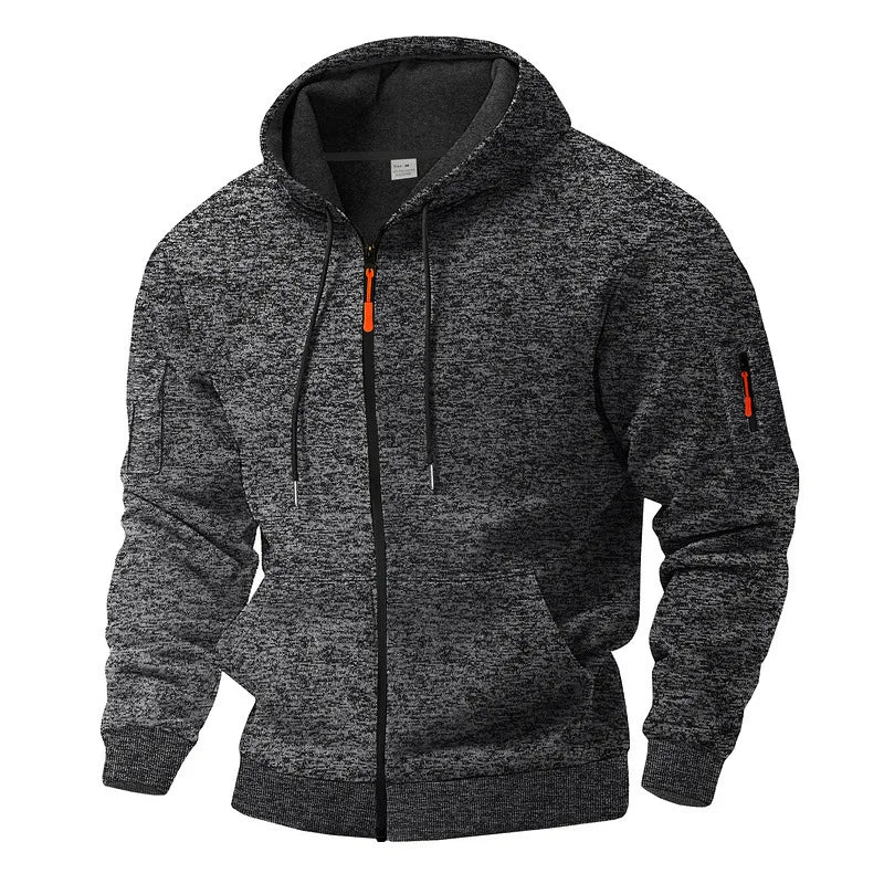 Stijnor™ | Men's Full Zip Hoodie for Everyday Warmth and Outdoor Use