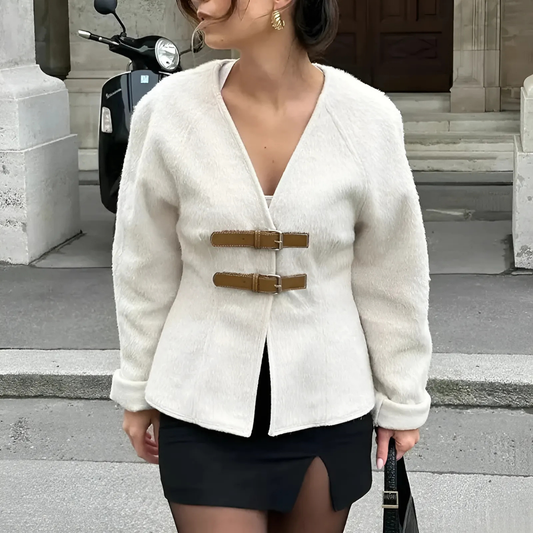 Camila - Wollen herfstjas