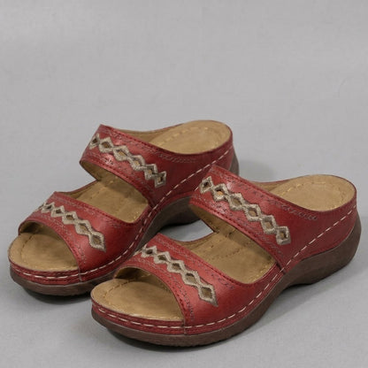 Lovas orthopedische sandalen voor hielspoor, brede voeten & artrose"