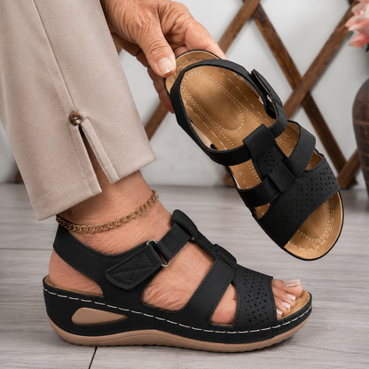 Van Veen – Orthopedische Comfort-Sandalen voor Hielspoor, Brede Voeten & Artrose ( Tijdelijk 1+1 Gratis )