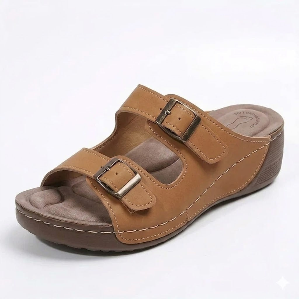 Van Veen orthopedische sandalen voor hielspoor, brede voeten & artrose"