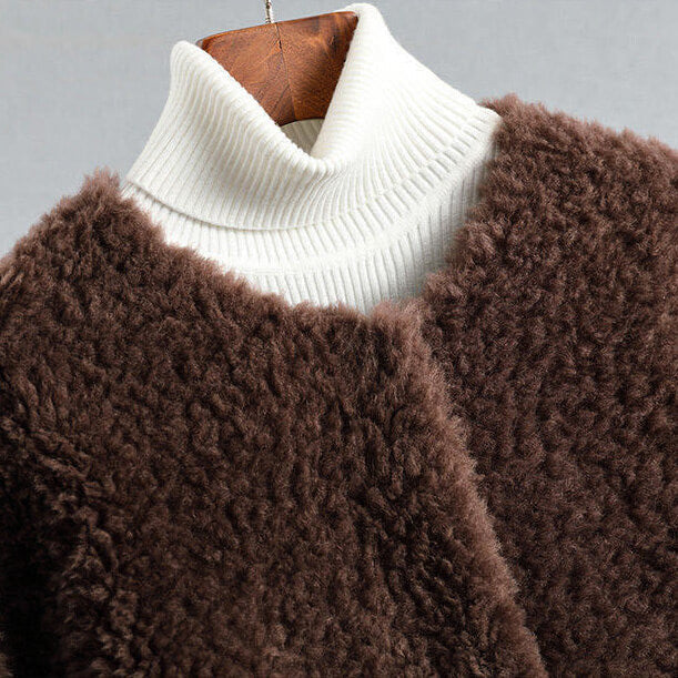Olivia Couture – Teddy schapenvacht jas