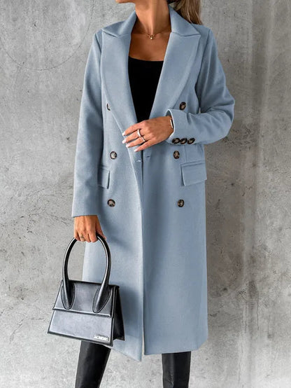 Lovas  | Klassiek Elegante Lange Mantel