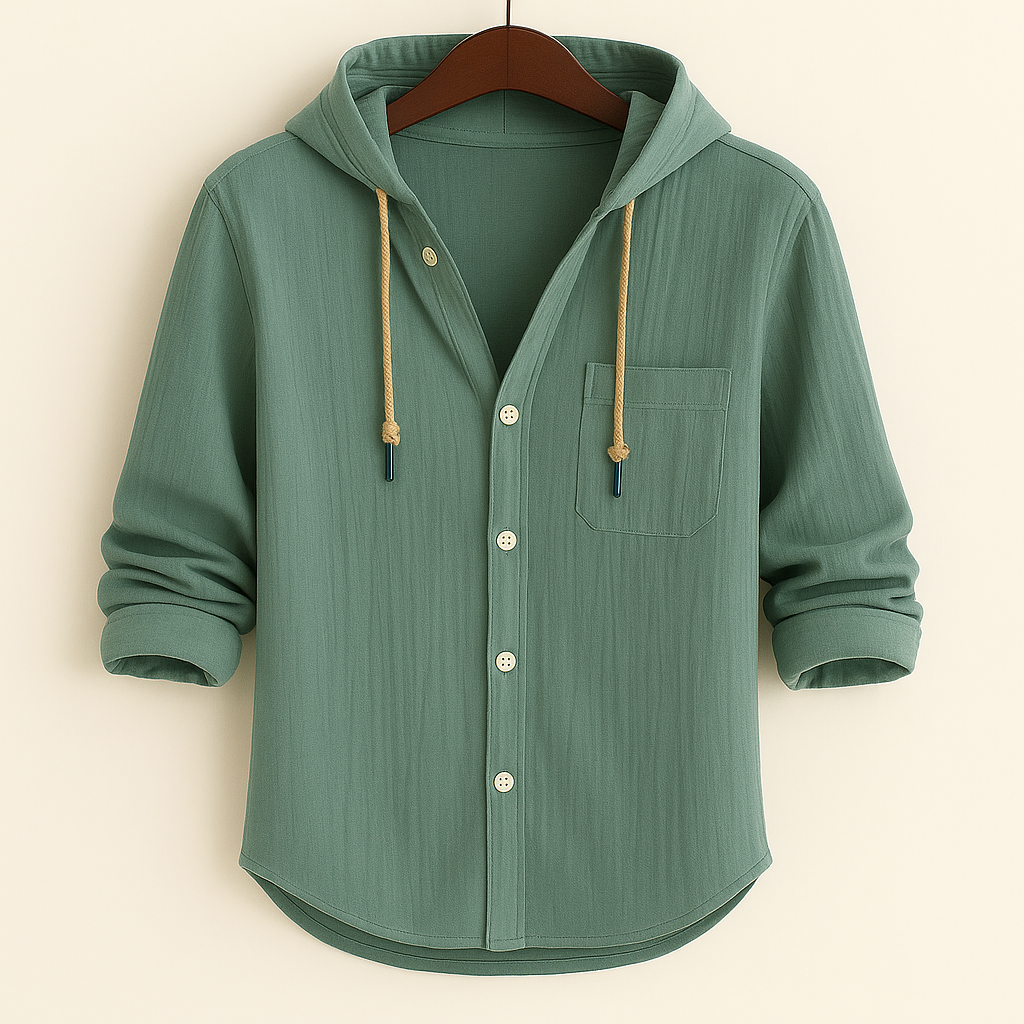 MARIANO | Hooded Shirt for Contemporary Comfort and Versatile Fashion